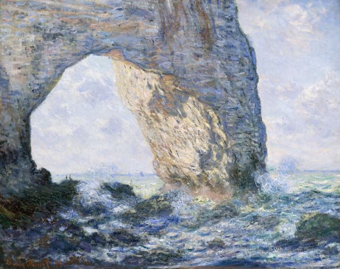 Claude Monet: Etretat la Manneporte